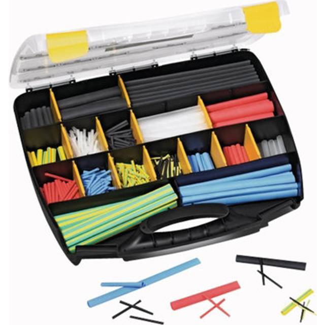 HELLERMANNTYTON - 3:1 Universal Heat Shrink Tubing Kit - 971 Pce