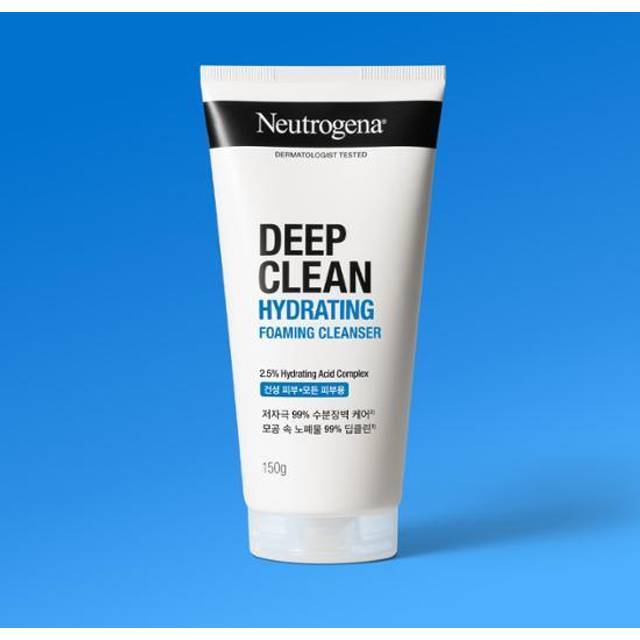 Neutrogena Deep Clean Hydrating Foaming Cleanser 150g
