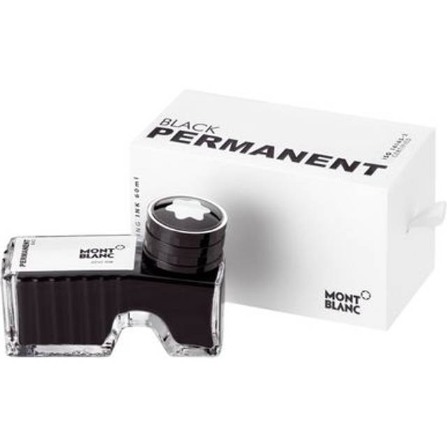 Montblanc - Ink Bottle, Permanent Black, 60 Ml, Din Iso 14145-2 - Ink Bottle - Black (60)