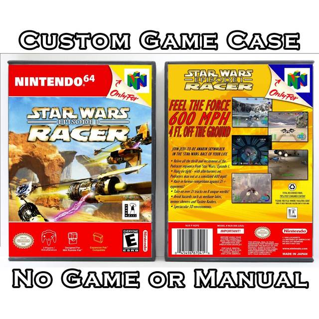 Star wars n64 cover art + box only (no game)