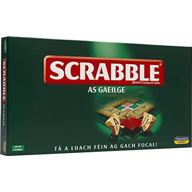 | Scrabble Classic: a reproduction of the original 1950's design with wooden tiles - Irish Edition | Classic Games | For 2-4 Players | Ages 10+