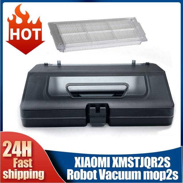 2 in 1 Water Tank Dust Box bin Parts For Xiaomi Robot Vacuum Mop 2S 3C
