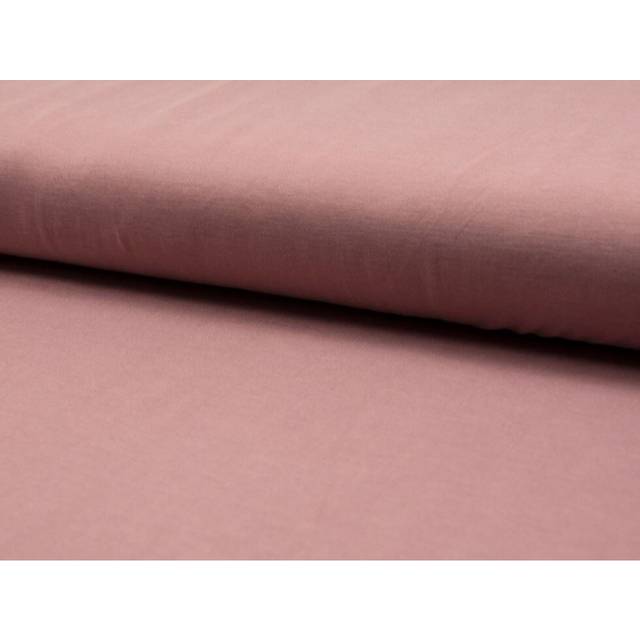 Deadstock Bellissima Modal Jersey Stretch Knit Fabric Old Rose