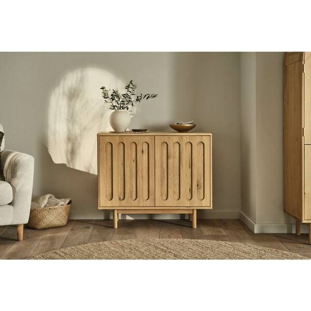 Natural Oak Sideboards - Small Sideboard - Belgrave Range - Oak Furnitureland