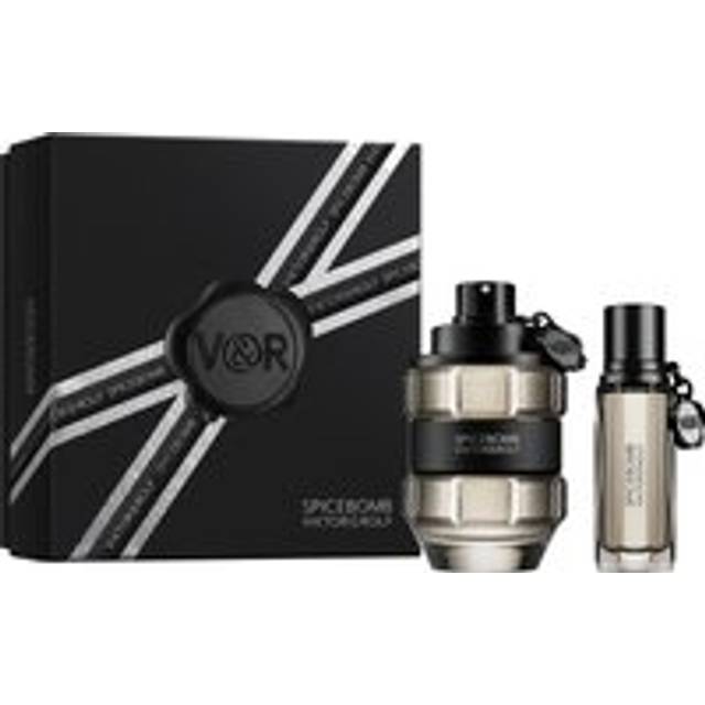 Viktor & Rolf Herrdofter Spicebomb Presentförpackning Eau de Toliette Spray 90 ml + Travel Spray 20 ml 110 ml (9.900,00 kr / 1 l)