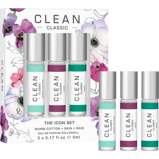 Clean Classic Layering Rollerball EDP Gift Set 3 x 5 ml