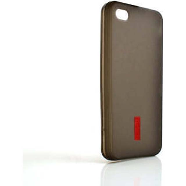 Tpu silicone case cover skin in gray for apple iphone 4 4s
