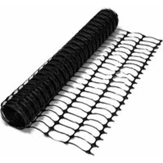 Oypla Heavy Duty Black Safety Barrier Mesh Fencing 1mtr x 15mtr