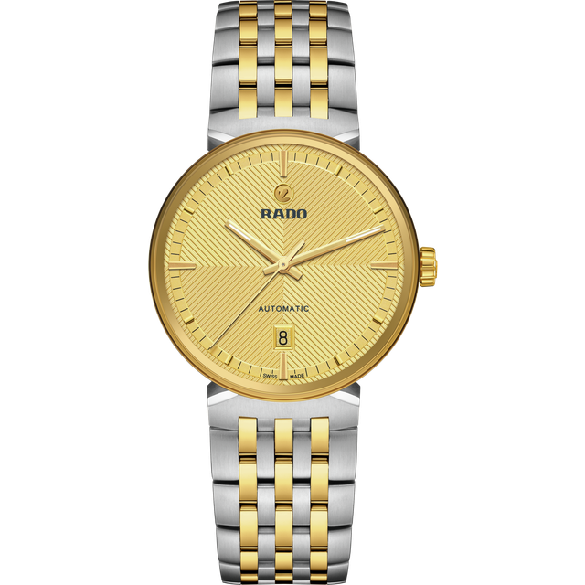 Rado Florence 39mm Stainless Steel and Yellow Gold PVD Automatic Watch