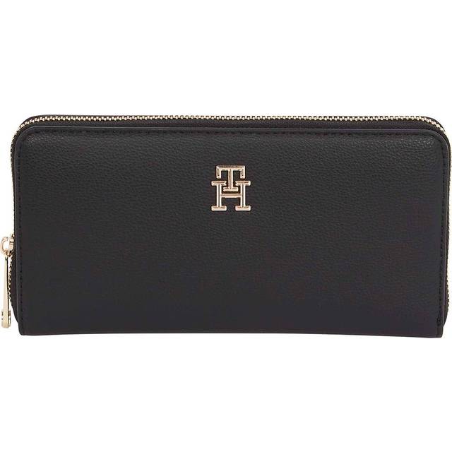 Tommy Hilfiger  Purse wallet TH SOFT LOGOTAPE LRG ZA  - One size - Black - One size