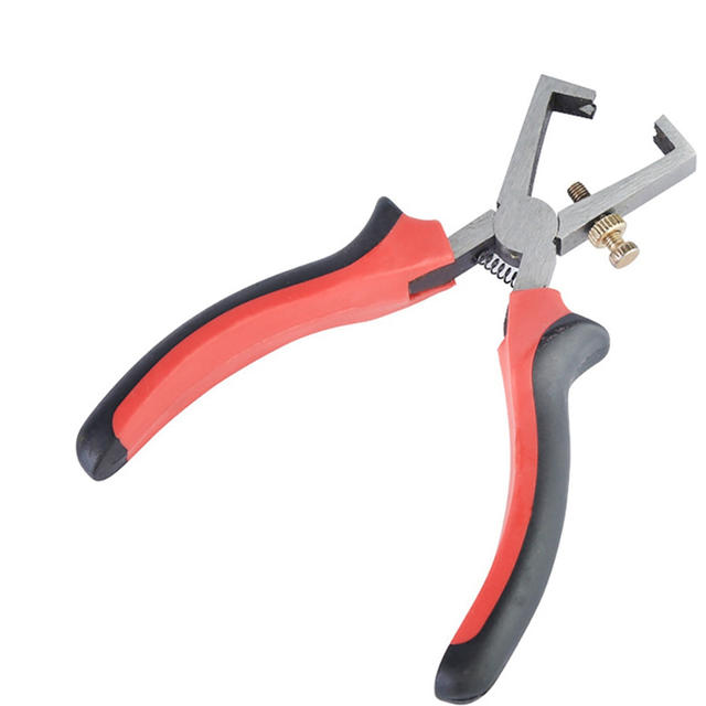 moresk-6-Inch Top-Cut Optical Fiber Stripping Pliers Hand Pliers Tools Wire and Cable Stripping Pliers