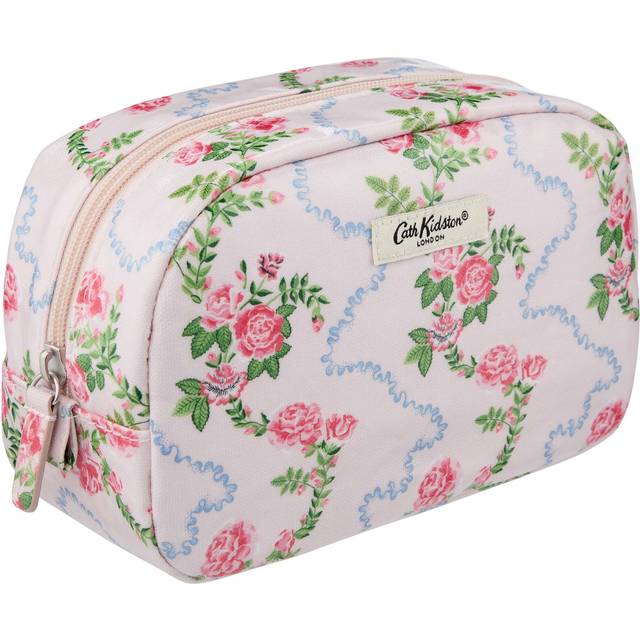 Cath Kidston Flutter Rose Wash Bag, Cream