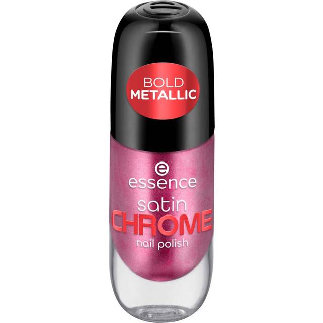 Essence Satin Chrome Nail Polish 03 Meta Maroon