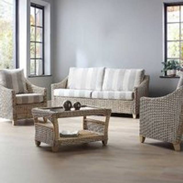 Desser Dijon Natural Rattan Conservatory Sofa Range