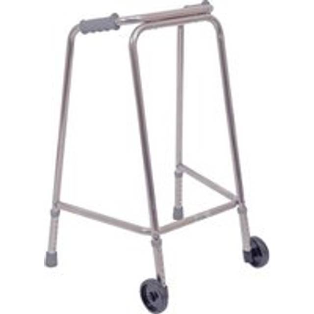 Ultra Narrow Lightweight Walking Frame with Wheels - 540mm Width - Paediatric