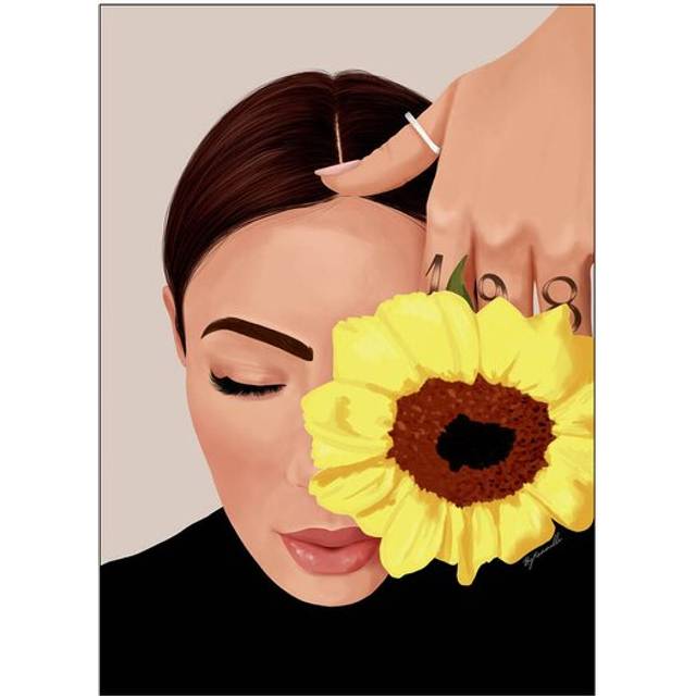 Poster & Frame - ByKammille poster 30x40 cm bloom