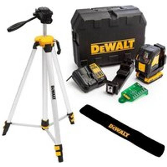 DCLE34021D1 xr Compact Cross Line Green Laser 18V 1x2.0Ah Li-ion + Tripod - Dewalt