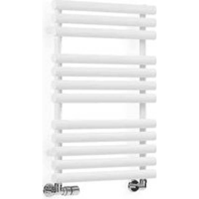 Terma Rolo Towel 1592BTU White Heated Towel Rail 755 x 520mm