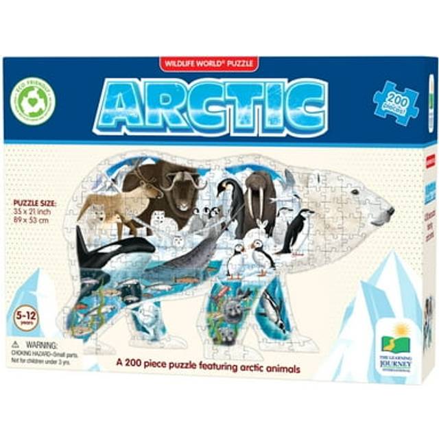 Wildlife World Arctic 200 Piece Jigsaw Puzzle, none