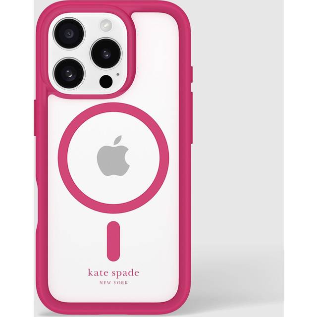 kate spade new york Ultra Protective Pom Pom Pink MagSafe - iPhone 16 Pro