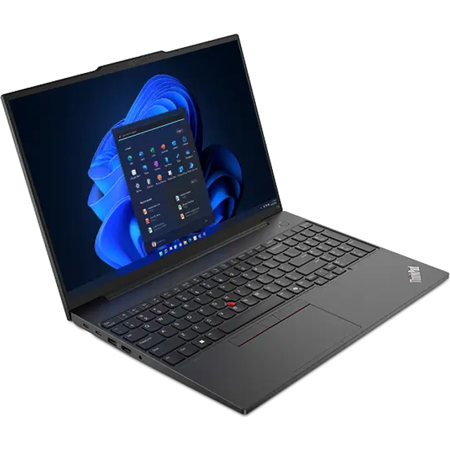 Lenovo ThinkPad E16 Gen 2 AMD AMD Ryzen 3 7335U-processor 3,00 GHz upp till 4,30 GHz, Windows 11 Home 64, 256 GB SSD M.2 2242 PCIe Gen4 TLC Opal