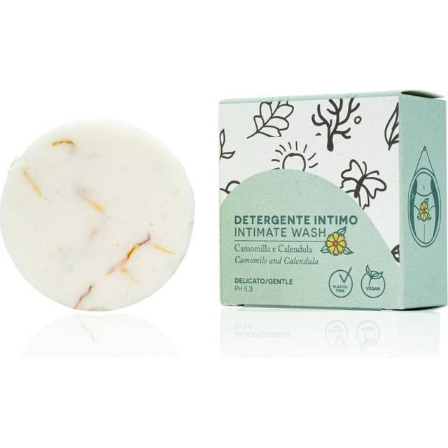 Tukiki Solid Intimrens Med Kamille Og Morgenfrue 65 g