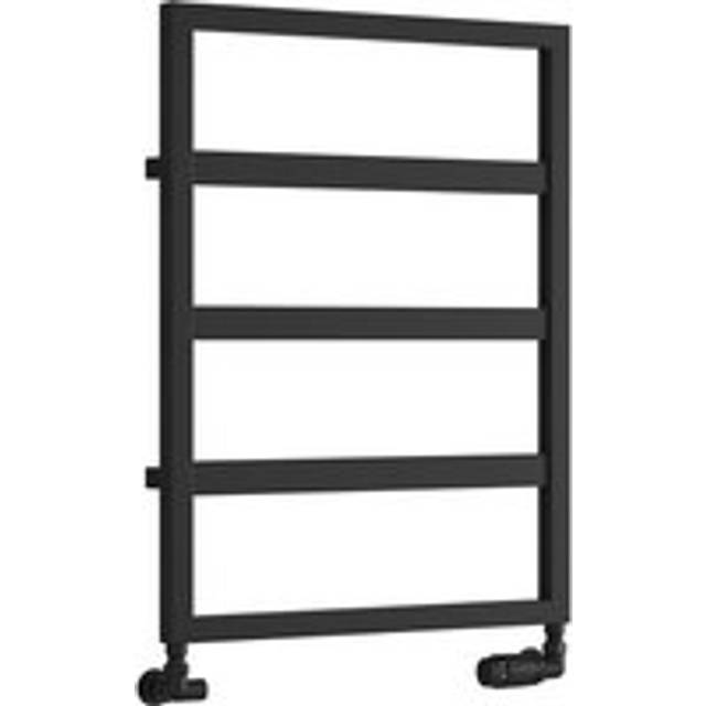 Reina - Rezzo Designer Heated Towel Rail 740mm h x 550mm w - Black
