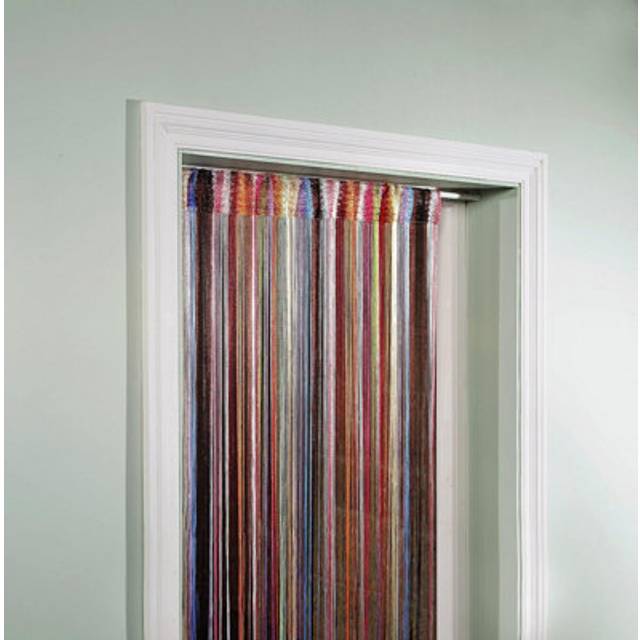 Multicolour string door or window curtain home fly insect wasp screen 90 x 200cm