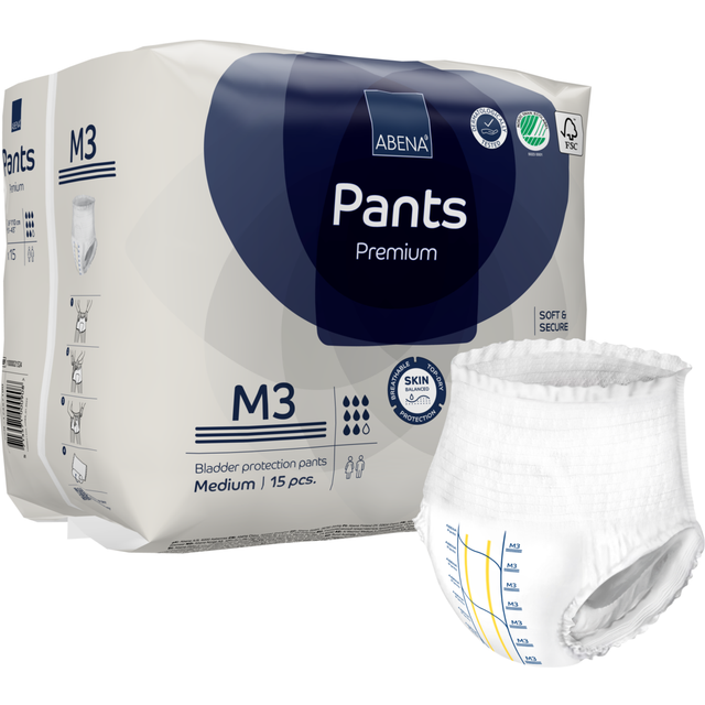 ABENA Pants Byxor M3 Inkontinens, Premium - 15 Stk