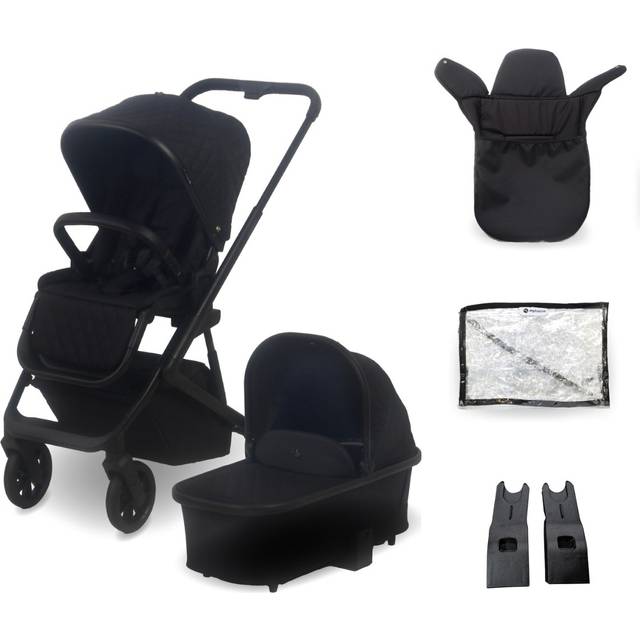 My Babiie MB500 2in1 Pushchair & Carrycot - Obsidian Black