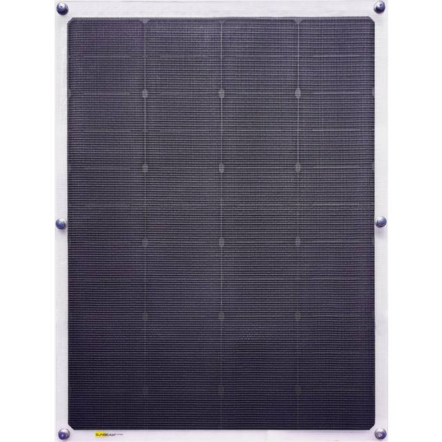 Flexibel solcell Sunbeam Tough+ Carbon 82W, 82.3 W, monokristallin, 12 V, 796 x 554 mm