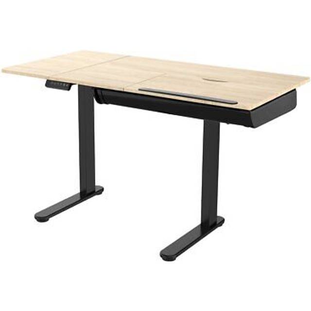 Electric Adjustable Standing Drawing Table with 0-40 Tilt & Drawer - DH71