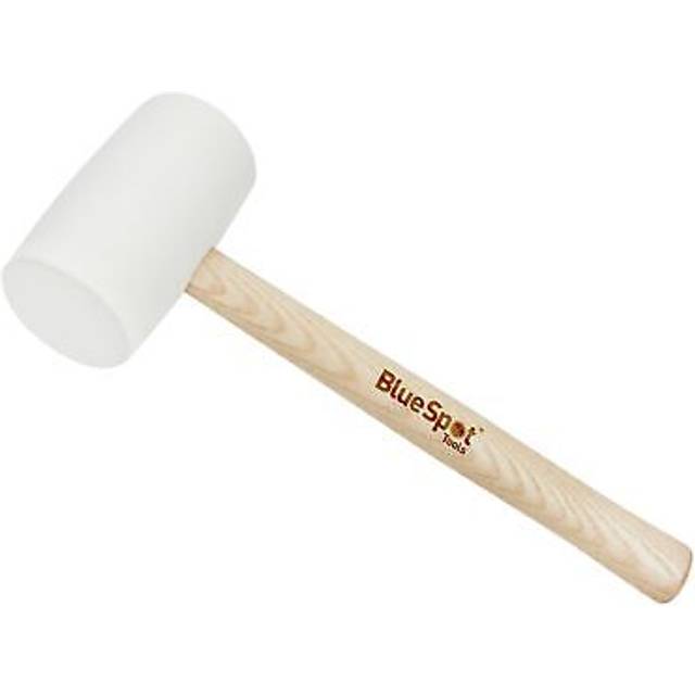 BlueSpot White Rubber Mallet 450g