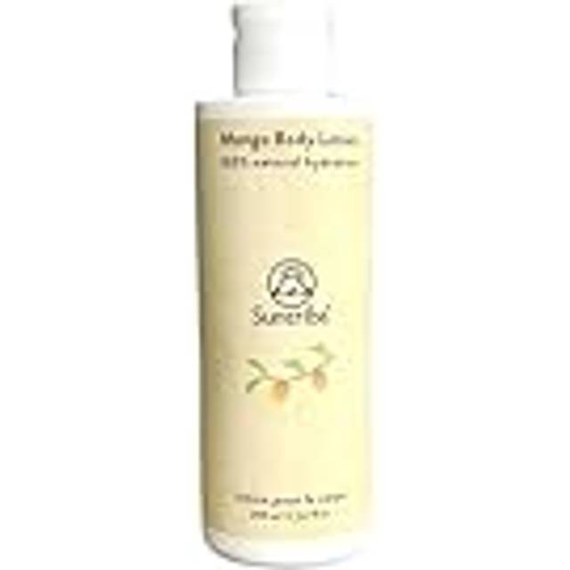 Suntribe Natural Mango Body Lotion/200 ml – 100 % naturlig vegansk – vitaliserande och vårdande för en smidig hudkänsla – mild fuktgivande utan allergener