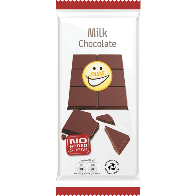 Easis Ljus Belgisk Choklad - 85 g