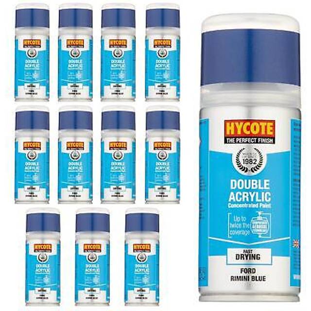 Hycote Ford Rimini Blue Double Acrylic Spray Paint 150ml