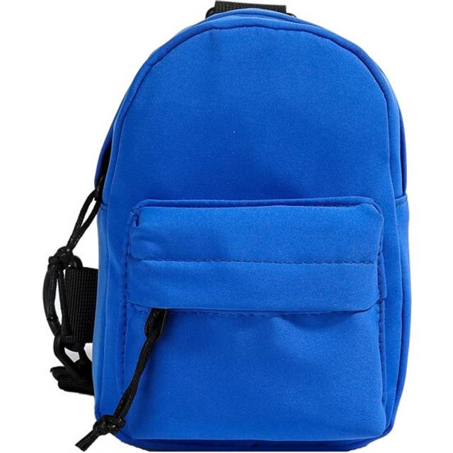 (Blue) Fashionable 2024 Unisex Crossbody Bag Soft Comfortable Fabric Ideal For Everyday Style