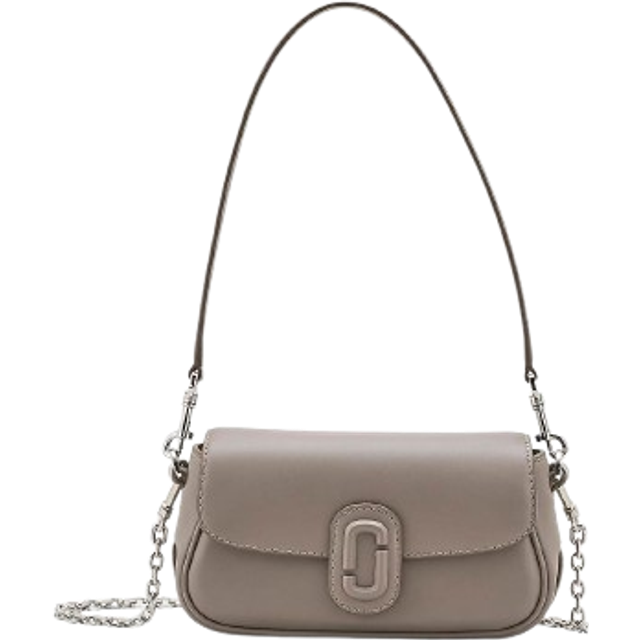 MARC JACOBS Marc Jacobs The Clover Shoulder Bag in Cement