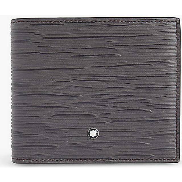 Montblanc Grey 4810 8cc Leather Wallet - GREY