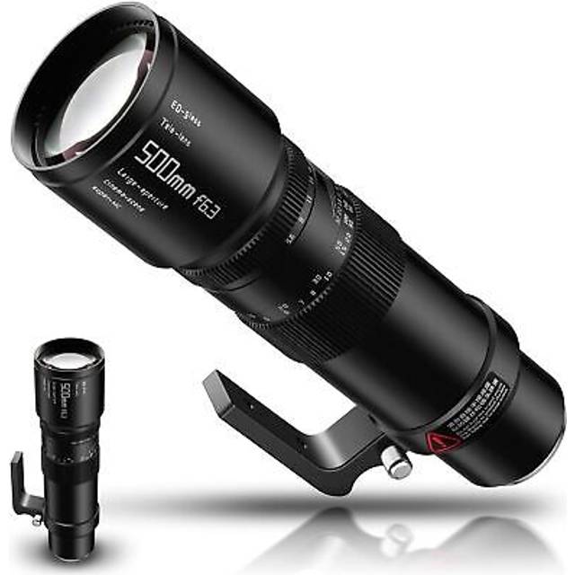 Ttartisan 500mm F6.3 Telephoto Mirrorless Lens For Sigma Fpl Panasonic S5ii S1r
