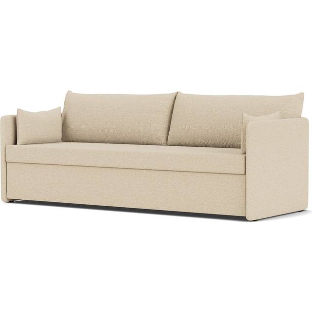 Audo Copenhagen Offset sofa bed 3 seater Logan Sand