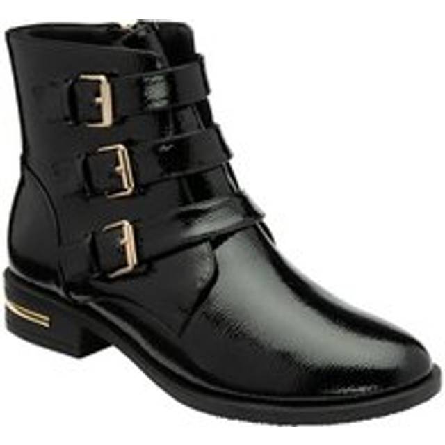 Lotus Valencia Womens Ankle Boots Colour: Black Patent, Size: 4