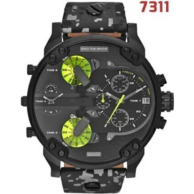 (7311 camouflage) Big Dial Men Watch Luxury DZ Sport Watches for Men Relogio Masculino Full