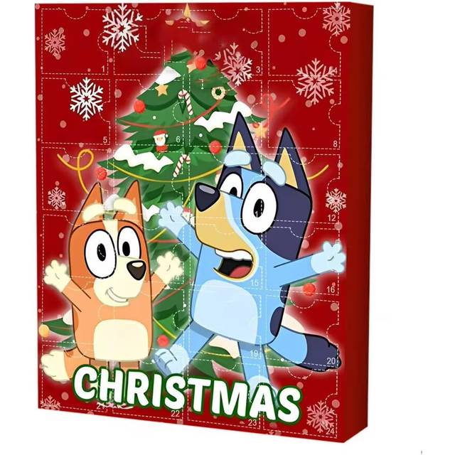 Bluey 24-Days Countdown Advent Calendar Surprise Halloween Xmas Gifts