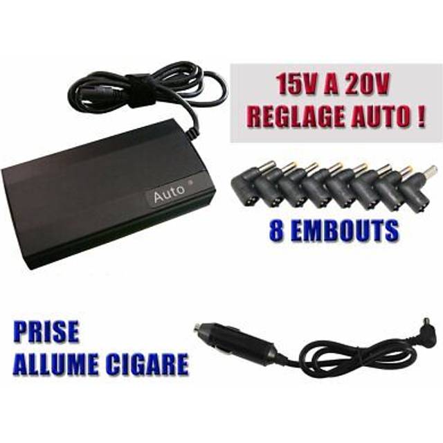 Universal 12v power supply for laptops - 120 watts