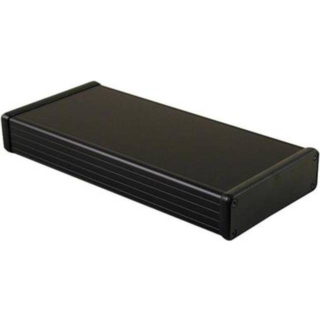 Hammond 1455L2202BK Extruded Aluminium Enclosure 223 x 103 x 30.5 ...