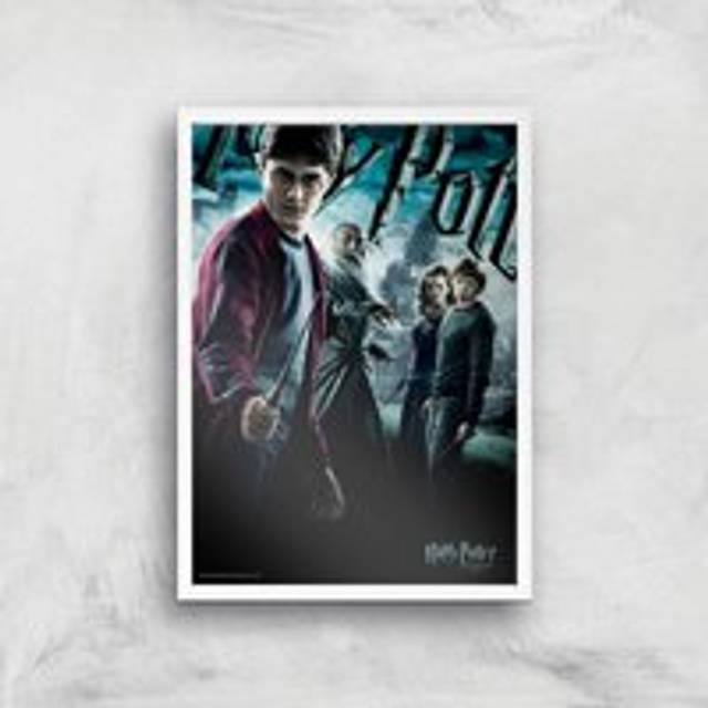 Harry Potter and the Half-Blood Prince Giclee Art Print - A2 - White Frame