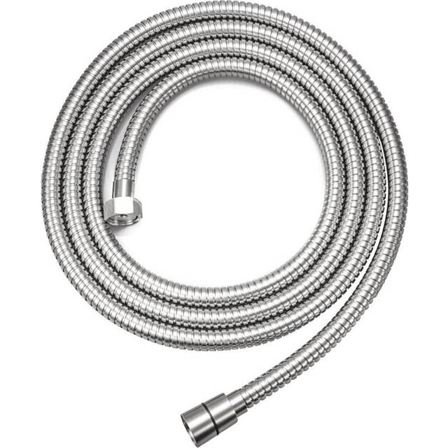 2M Solid Stainless Steel With Chrome Plate Double Lock Shower Hose