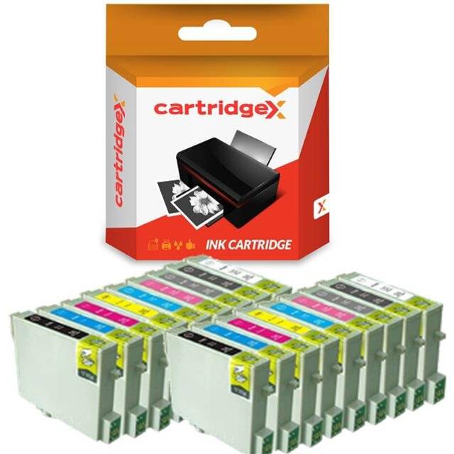 Compatible  18 Ink Cartridge Set For Epson Stylus Photo R2400 Printer
