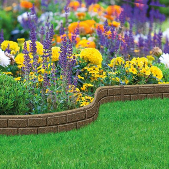 Charming Small Brick Garden Border | Wowcher